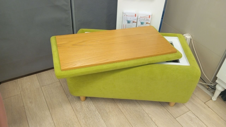 Пуф-столик для гостиной