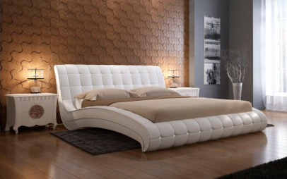 Кровати с мягким изголовьем: роскошь на каждый день