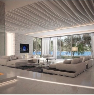 Мягкая мебель для больших гостиных